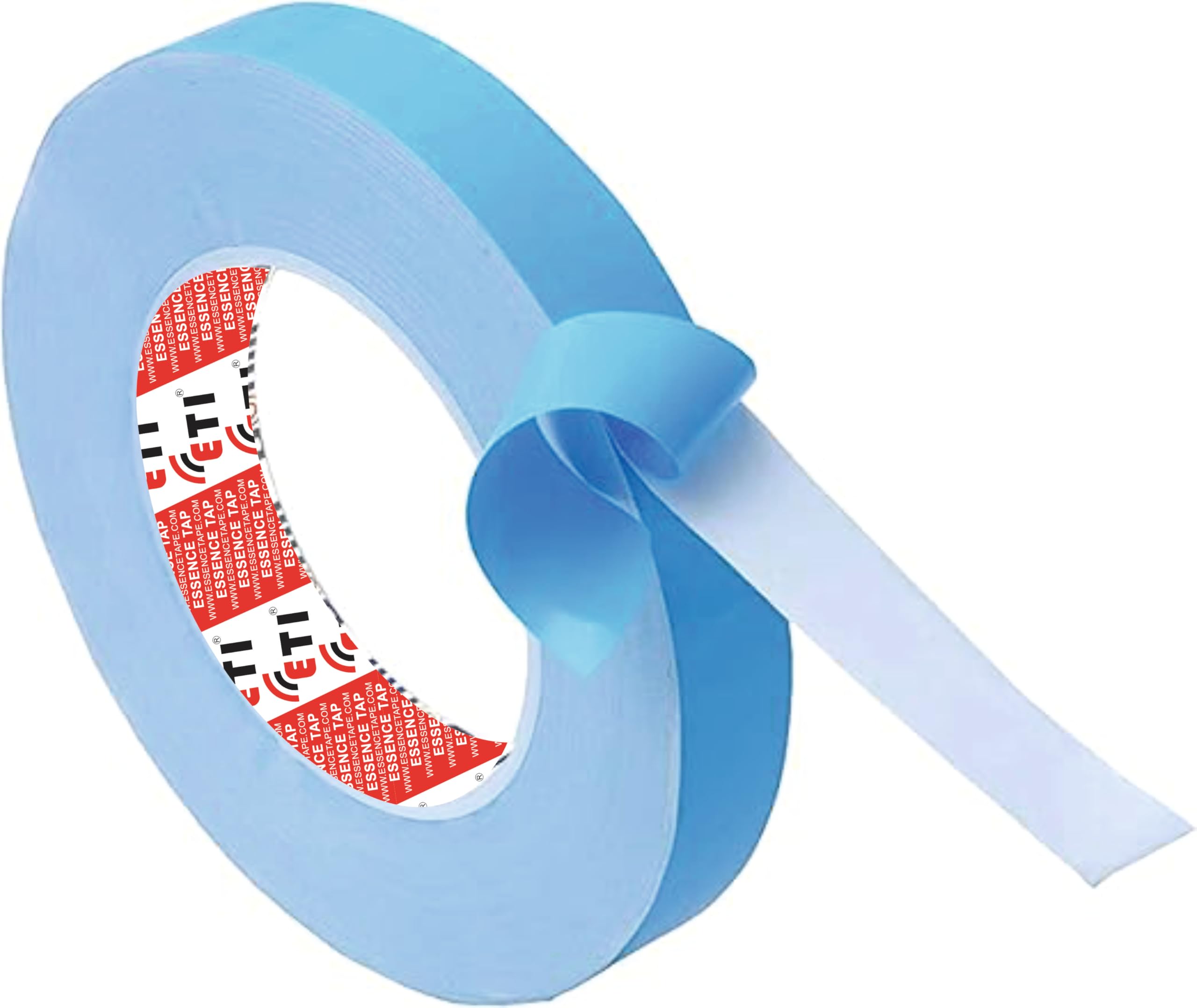 ETI Thermal Double Sided Adhesive Tape High Performance Thermally Conductive Tape 1 Roll (10mmX25mtr), Blue