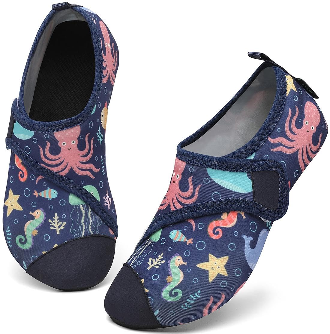 SAGUARO Kinder Badeschuhe Schnell Trocknend Atmungsaktiv Wasserschuhe Leicht Weich Barfußschuhe-Touch X, Gr. 20-37