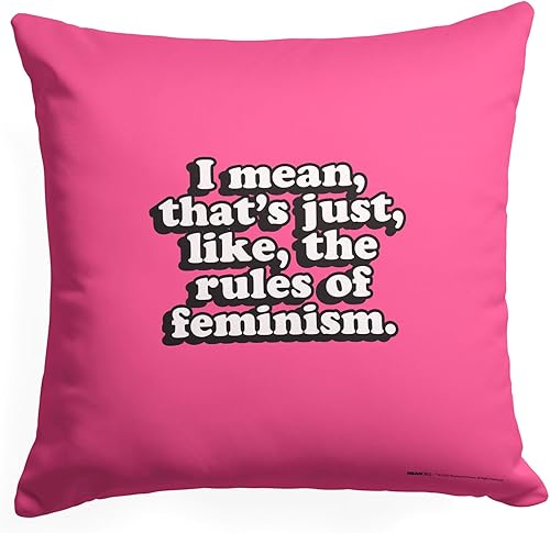 Miniatura 7 de Northwest Mean Girls - Almohada de 18 x 18 pulgadas, color rosa