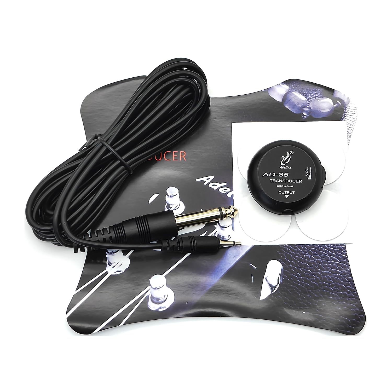 Amazon.com: AD-35 Mini Pickup Amplifier Transducer Stick Piezo