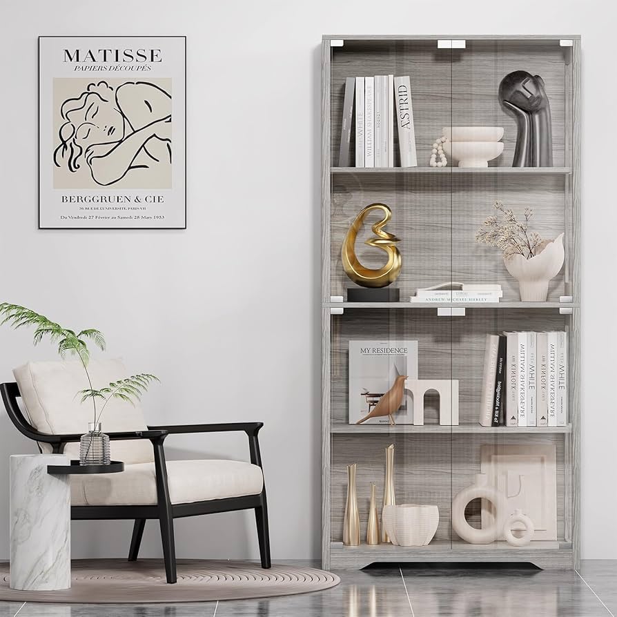 木製ラック・ウッドラック Truck Furniture GATTO GLASS CABINET