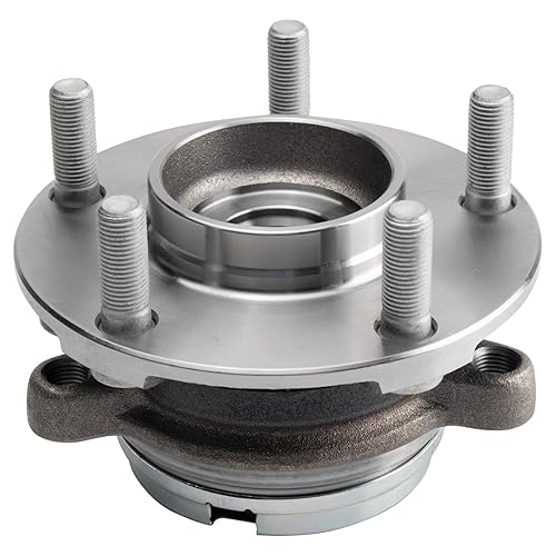 Miniatura 661 de TRQ Juego de 2 rodamientos de rueda delantera y conjunto de cubo compatible con Ford Mustang 2005-2007 2005-2014