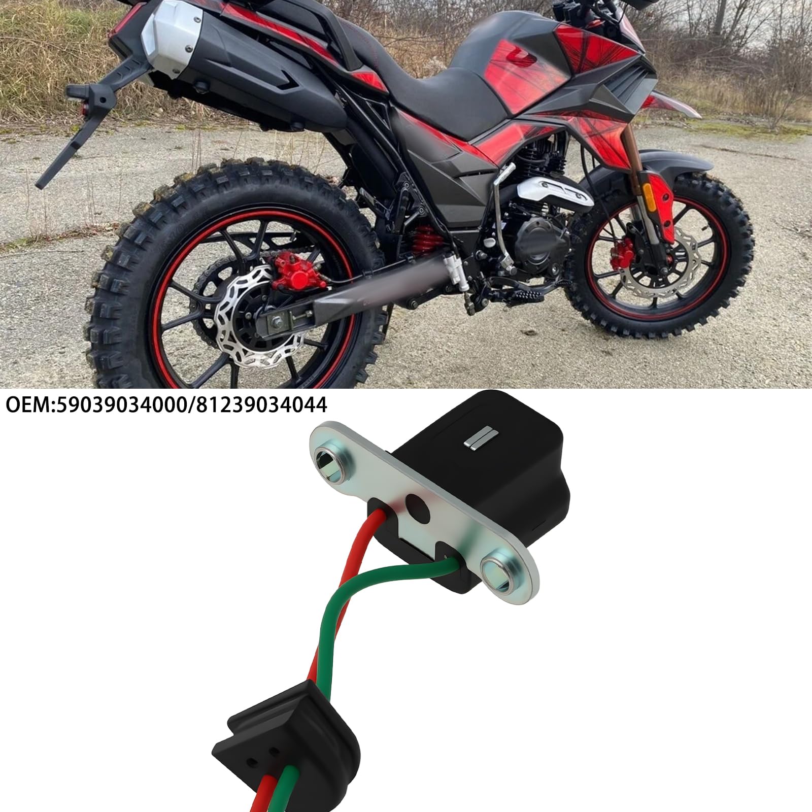 OTOTEC 2-pinowa cewka impulsowa Pickup Pulsar 59039034000 81239034044 kompatybilna z Off-Road EXC XCF XCW SX SXF 250 300 400 450 530