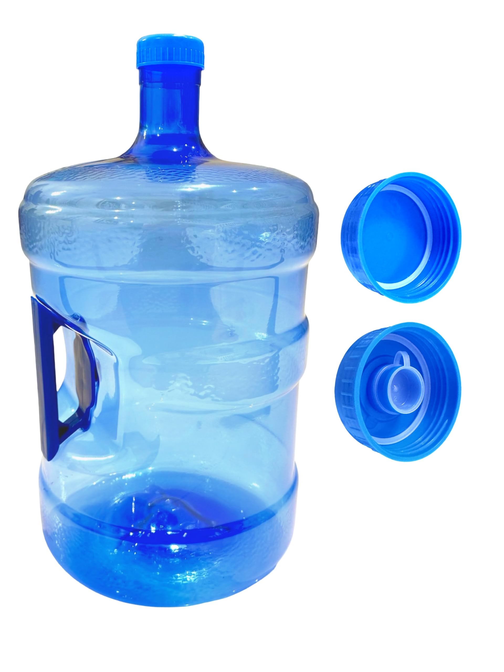 EcoForm 5 Gallon Reusable Water Bottle (Including 2 Screw On Caps)
