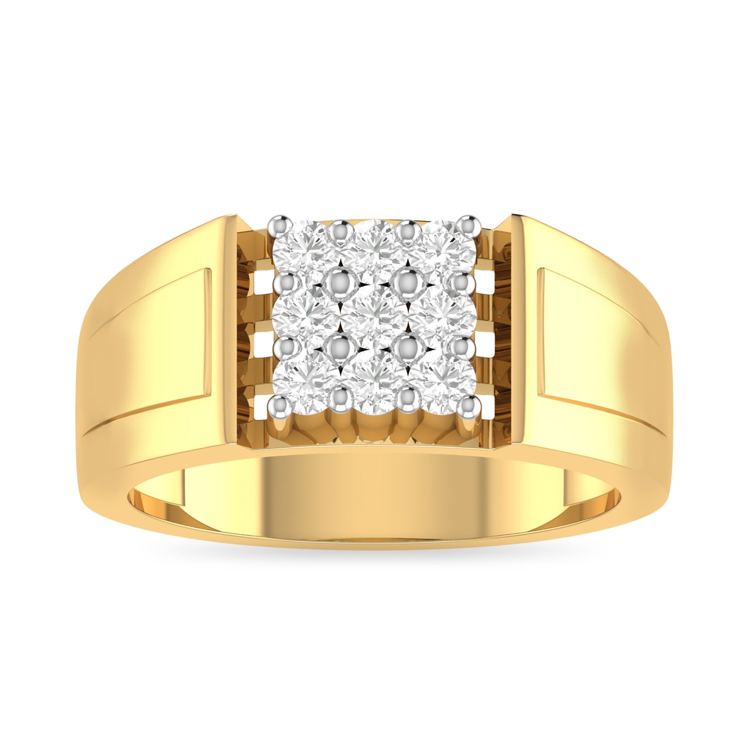 PC JewellerThe Bill 18KT Yellow Gold & Diamond Rings