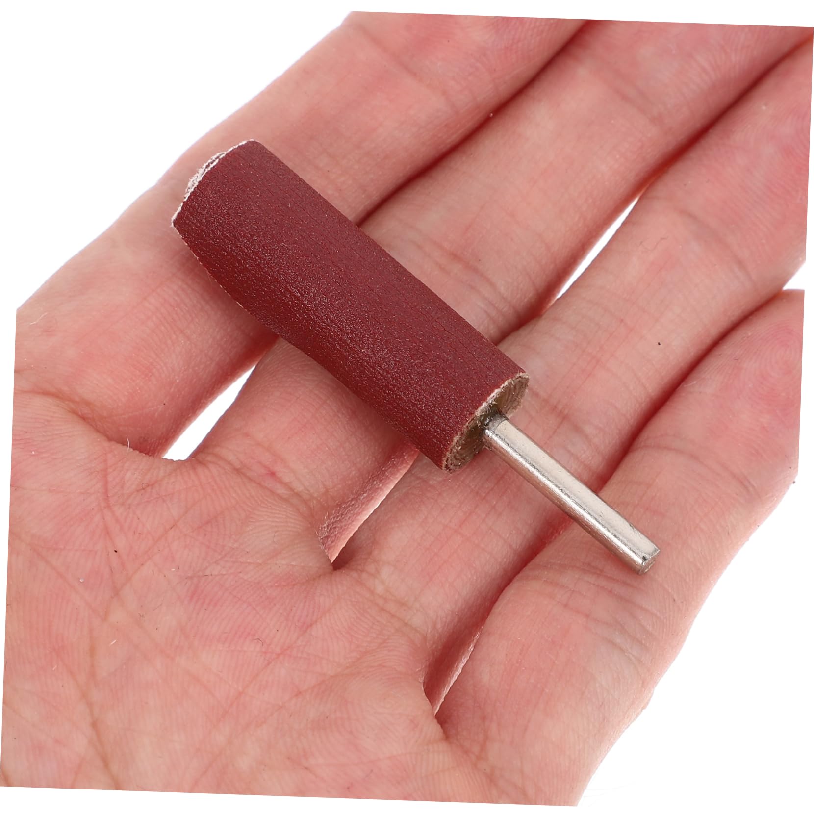 STOBAZA 7Pcs Sanding Drum Sanding Sleeves for Polishing Smoothing Lightweight Easy to Install Includes Grits