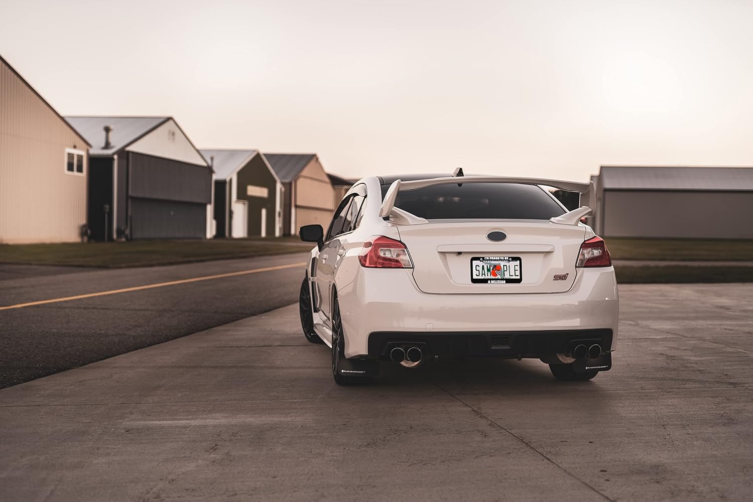 Metal License Plate Frame I'm Proud to Be A Belizean Belize Car Accessories Stainless Steel 2 Holes 1 Frame