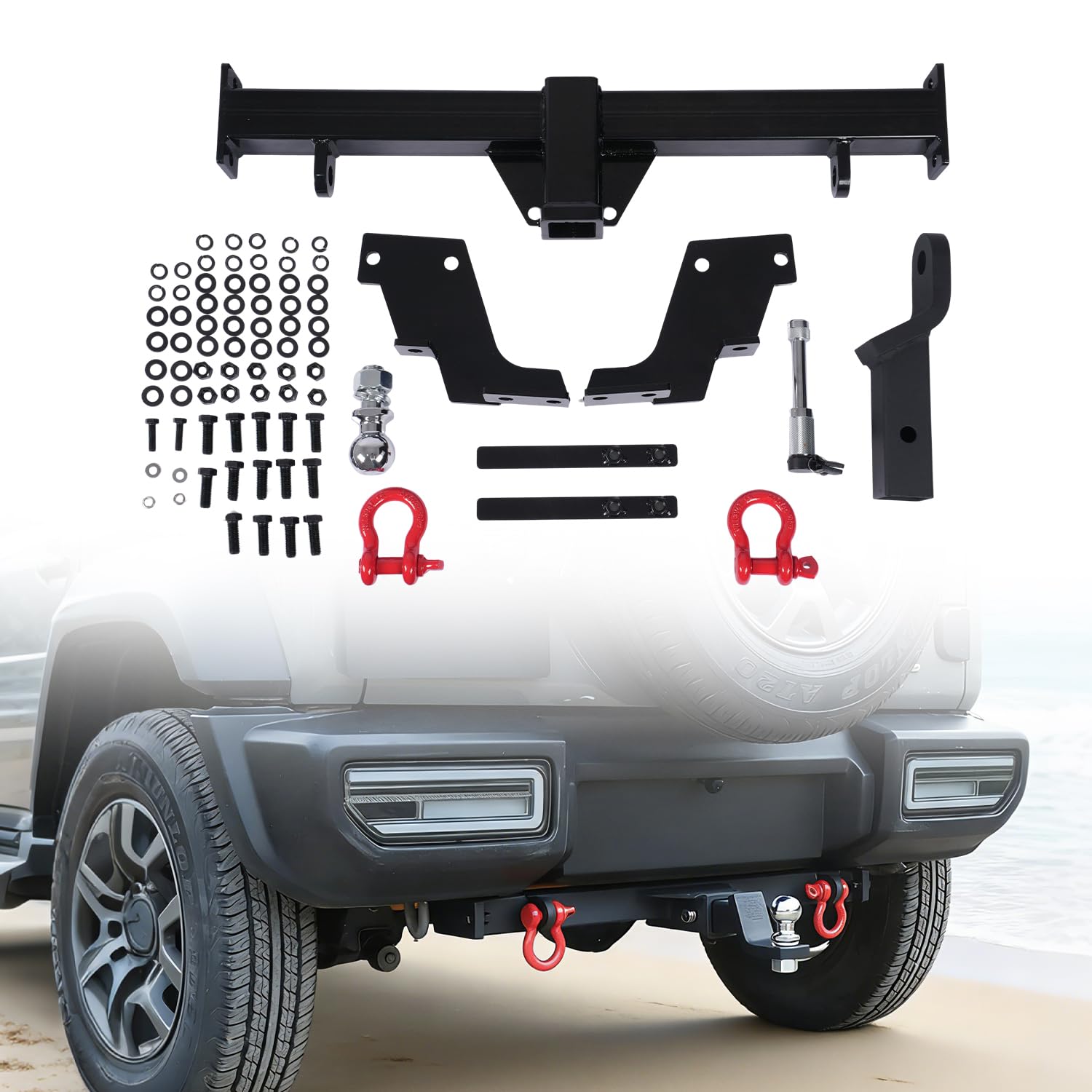 Barre di traino per Suzuki Jimny JB64/JB74 Sierra 2018-2024