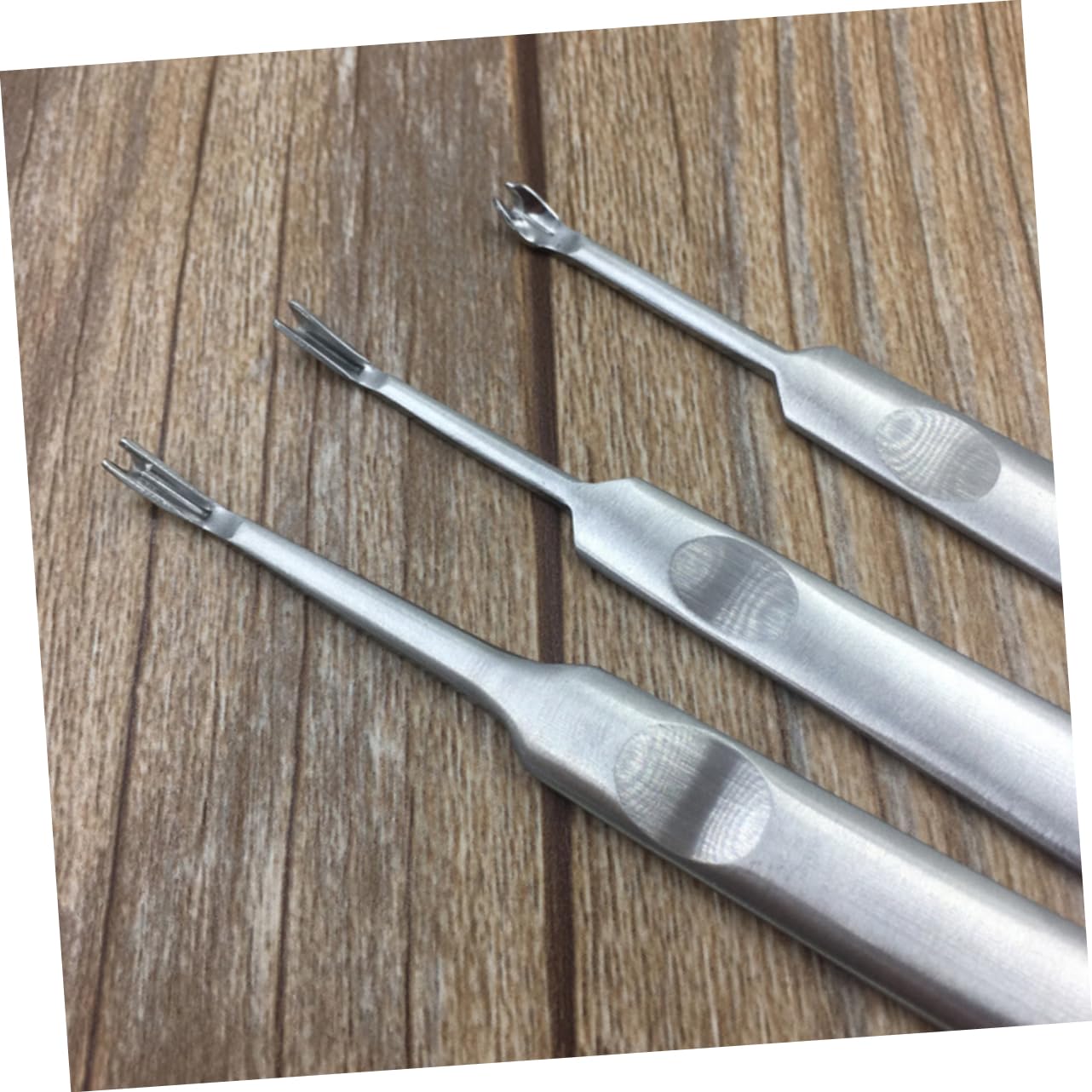 Gadpiparty 3stücke Teiliges Edelstahl Leder Carving Werkzeug u V-förmige Klingen Skiving Tools Für Präzise Handarbeit Kantengestaltung Bastelarbeiten