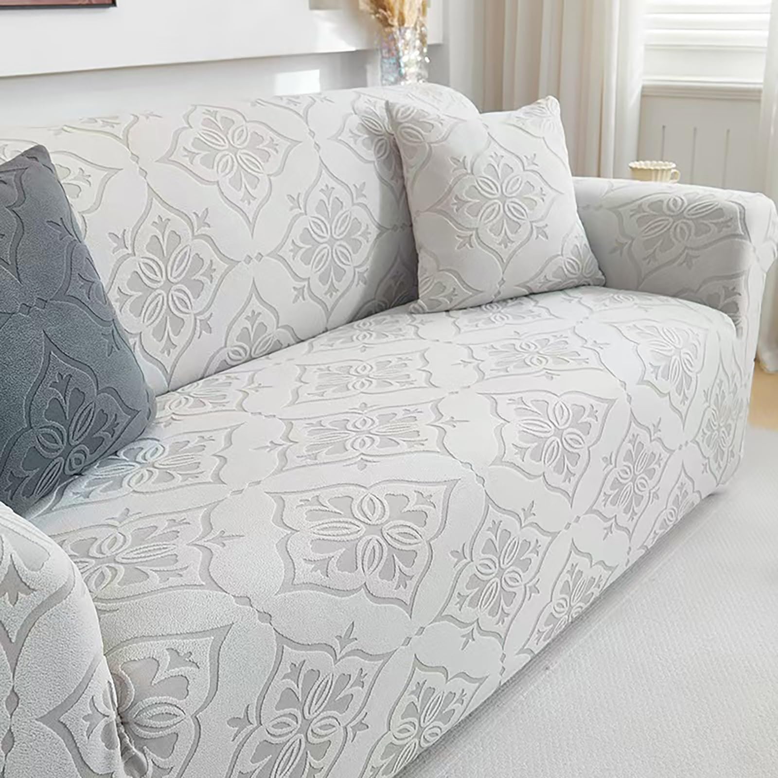 Sofa Überzug-2026Neue Universelle rutschfeste Sofa Überwurf,Sofa-Schutzhülle 1/2/3/4/5 Sitzer ，Sofahusse Für Wohnzimmer Protector Für Hunde Haustiere(C,1-seat: 90 cm–140 cm)