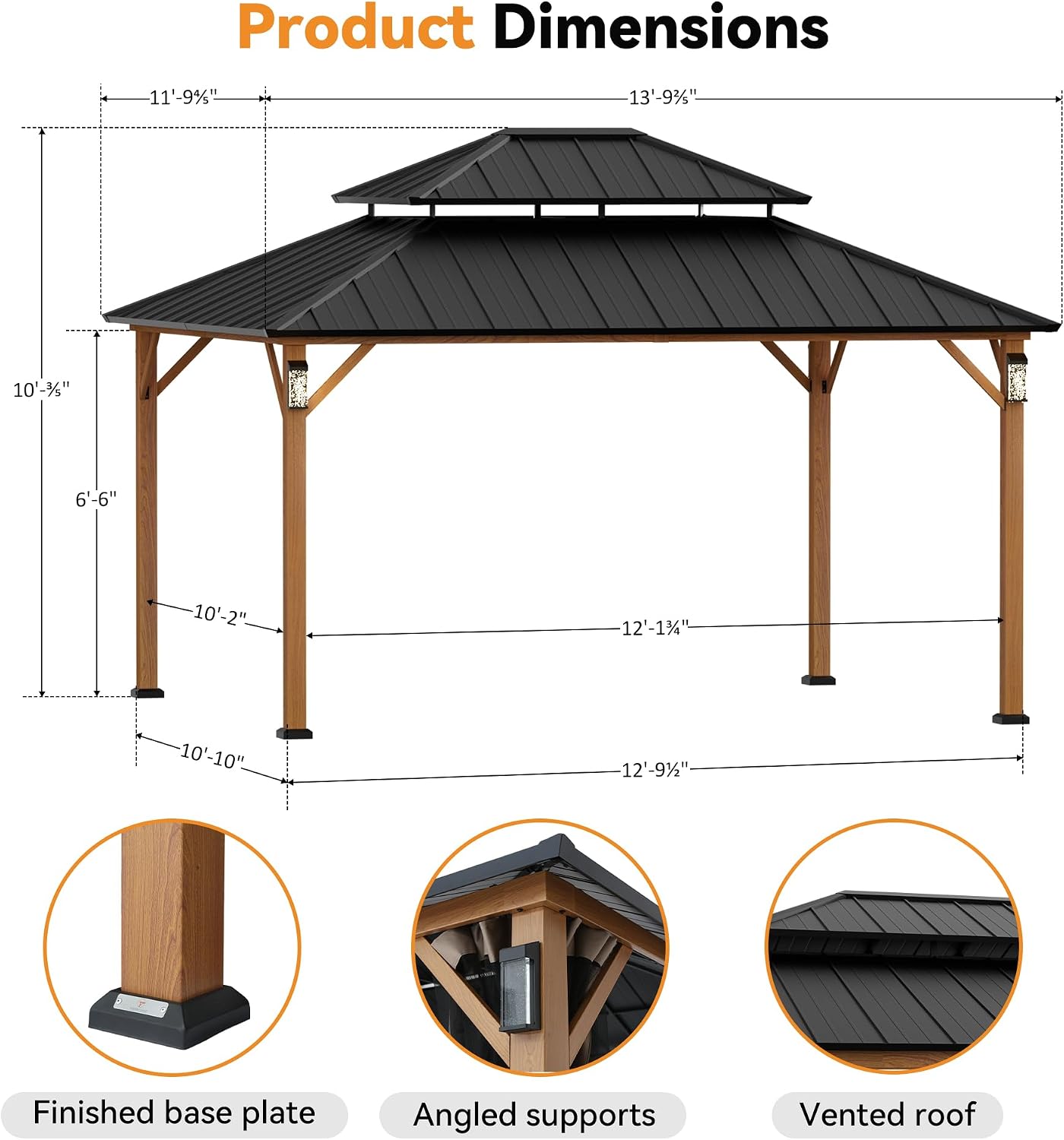 Product Dimensions Diagram