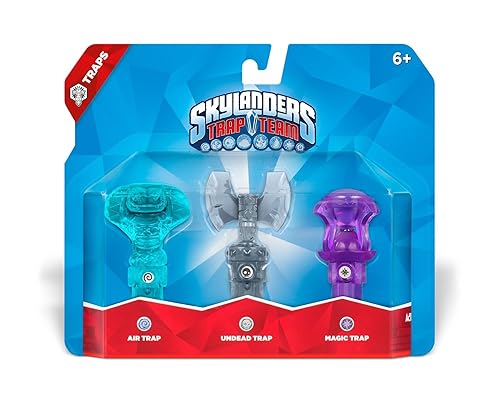 Vista 2 de Skylanders Trap Team: Triple Trap Pack: Air, Kaos, Earth