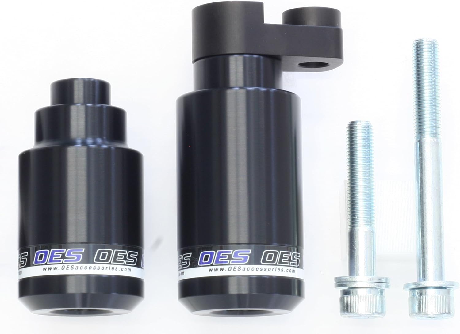 OES Accessories Brand Frame Sliders Compatible with Yamaha YZFR6 R6 2008-2016 No Cut (Blue)
