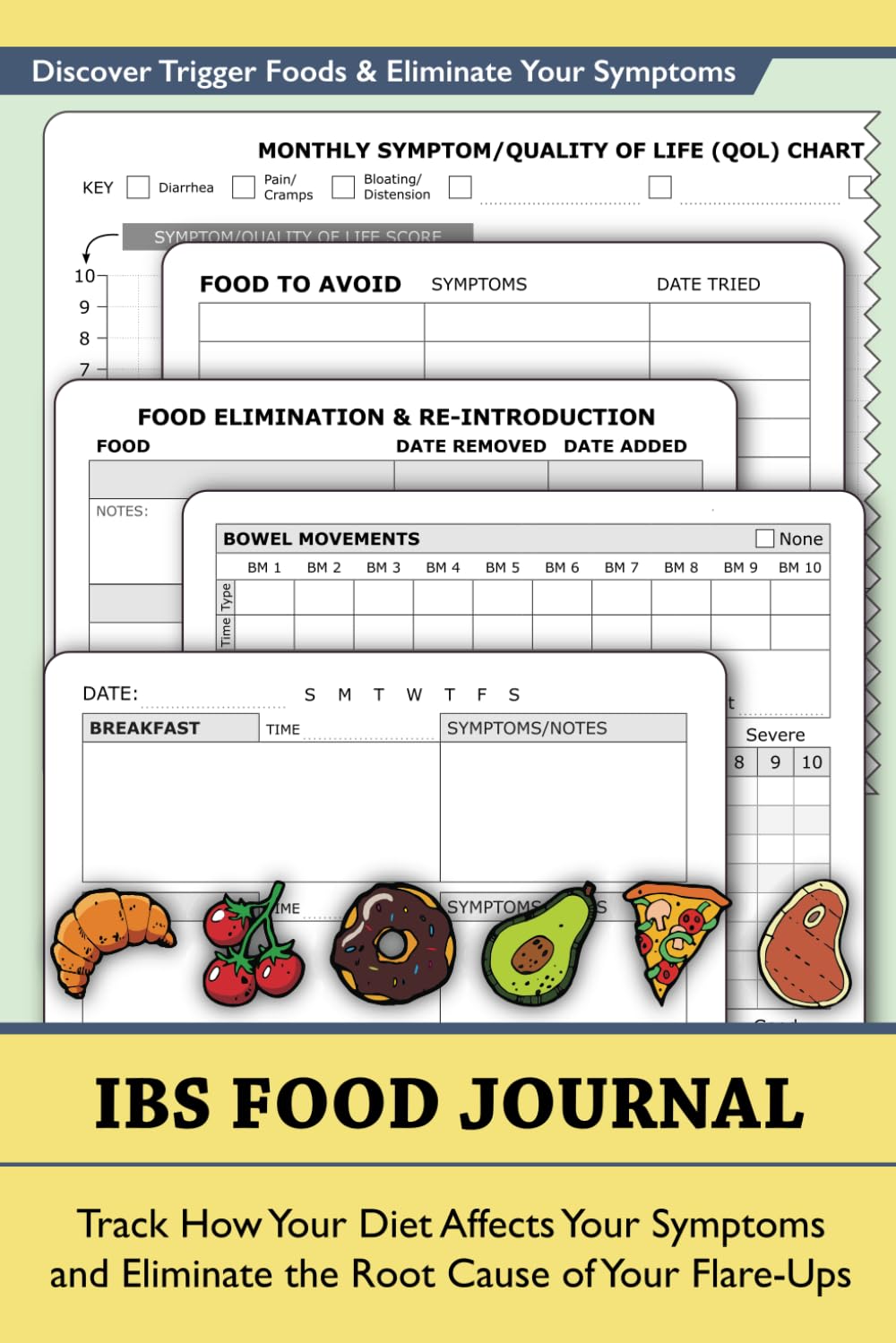 IBS Food Journal Track How Your Diet Affects Your Symptoms With This