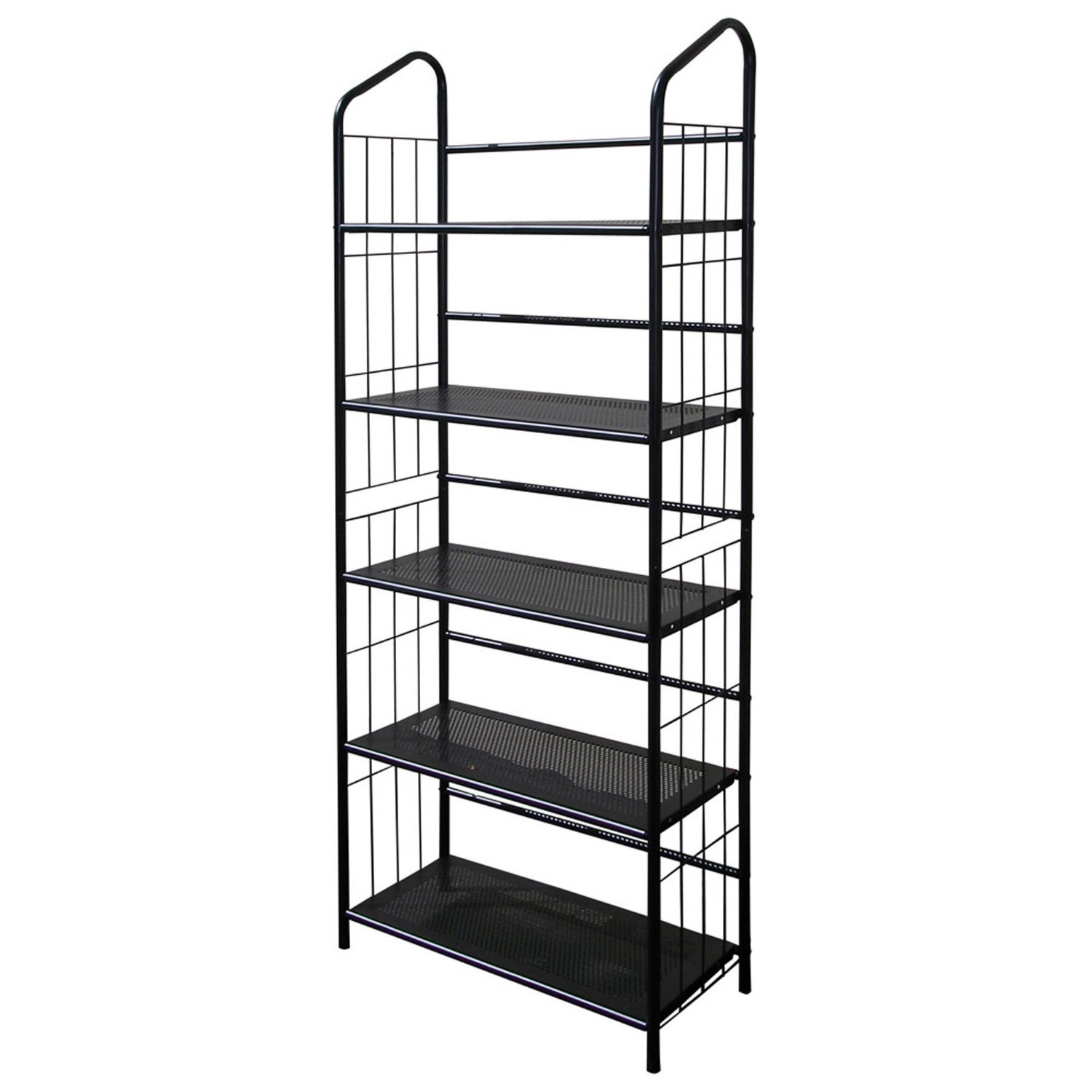 Five Tier Metal Book Rack