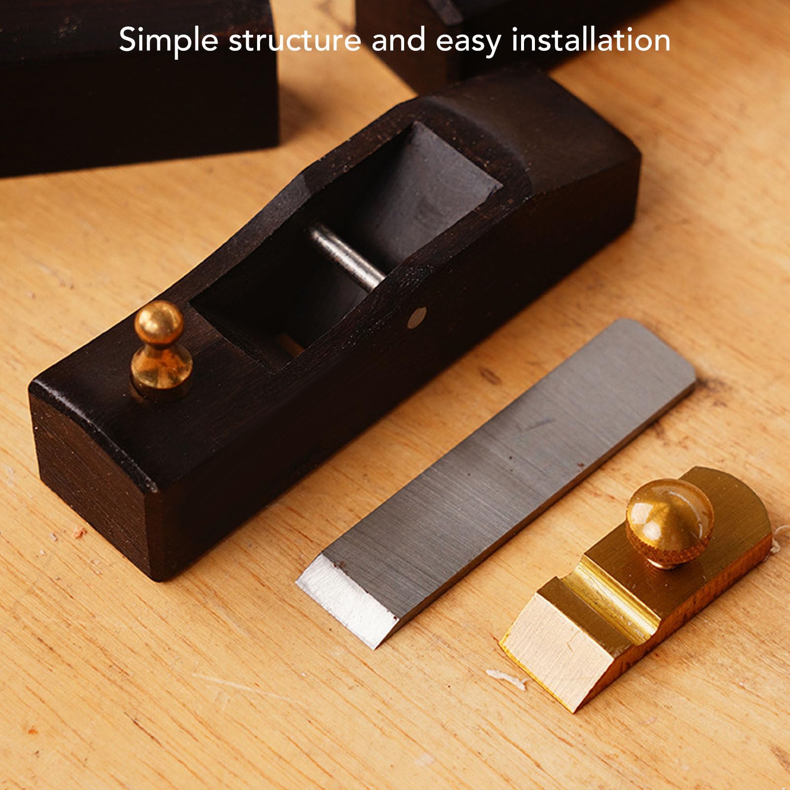Mini Cepilladora De Madera, Mini Cepillo De Carpintero Cepilladora Manual Para CarpinteríA, Base Redonda Cepillo Carpintero Manual Para Trabajar La Madera, Recortar, Cepillar Madera
