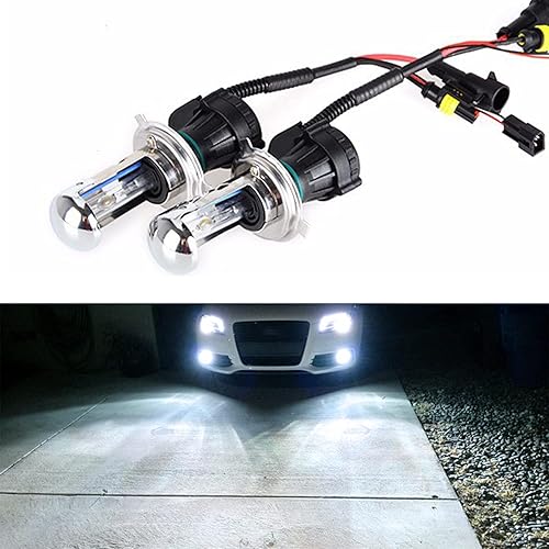 Miniatura 7 de HB5 9007 - Bombillas HID bi-xenón de 35 W, superbrillantes, de doble luz para faros delanteros, 10000 K, azul profundo, paquete de 2
