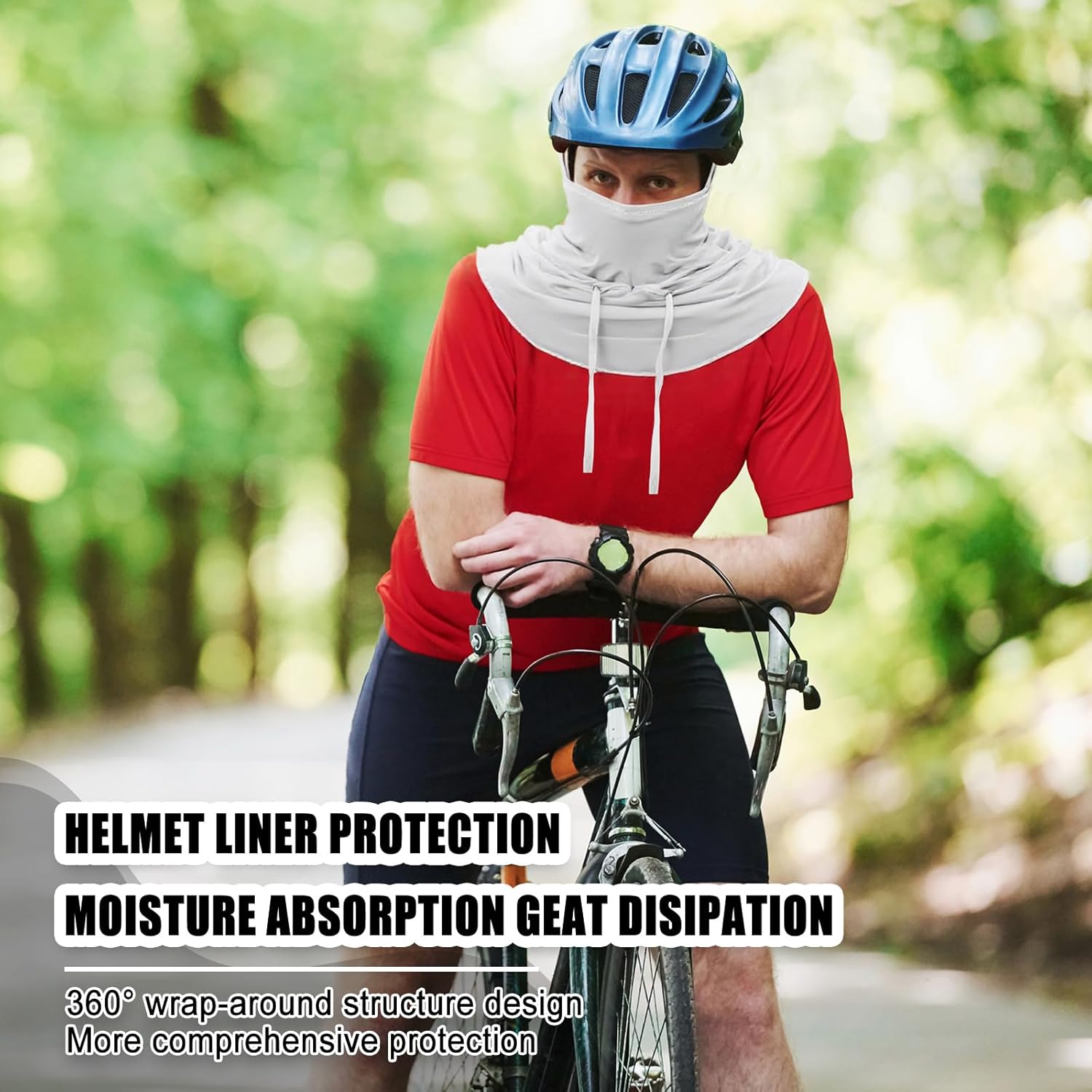 Frienda Balaclava Ski Mask UV Protection Hood Breathable Full Head Mask Face Cover for Men Women Motorcycle Fishing