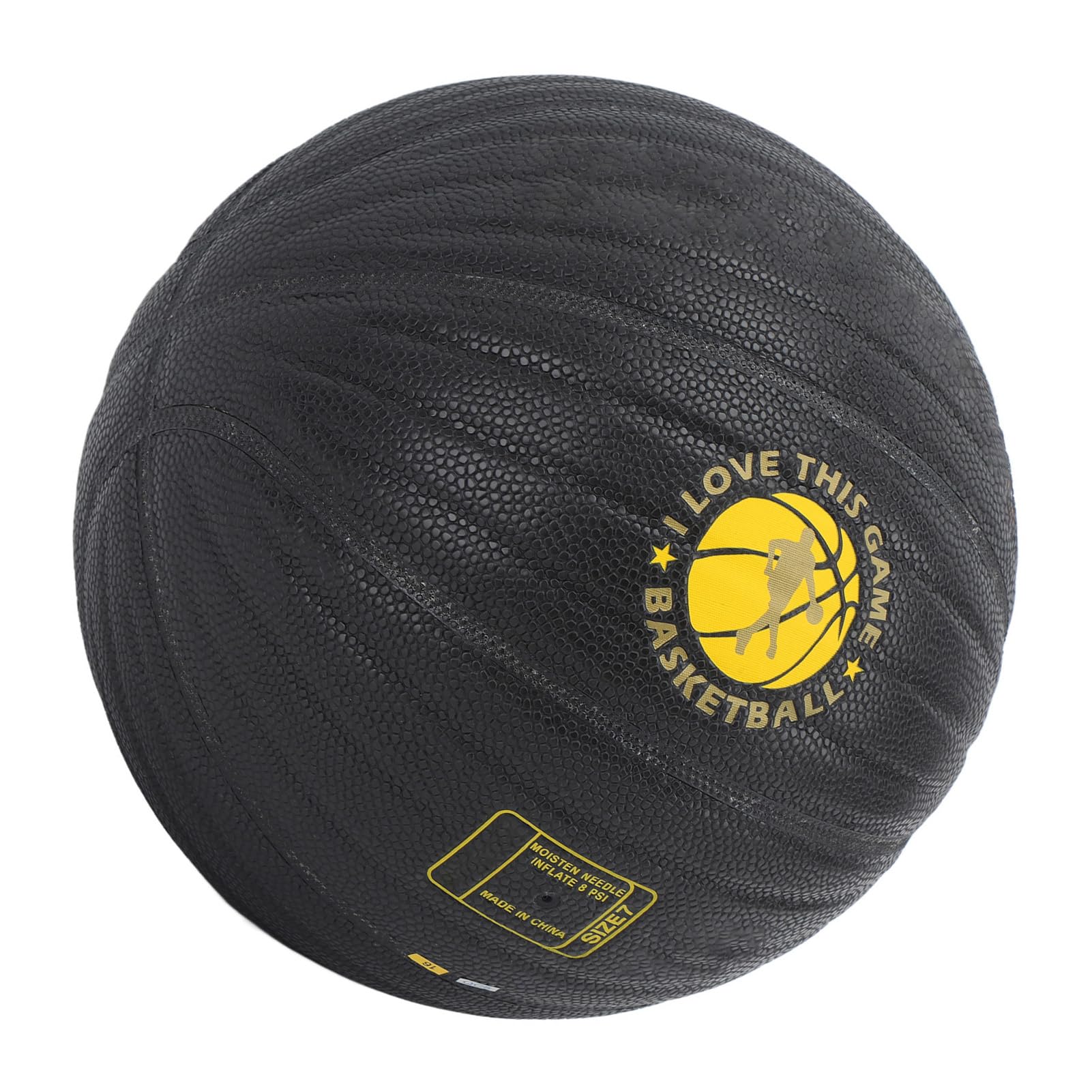 Drfeify Obciążona Piłka Treningowa do Koszykówki PU Heavy Trainer Piłka do Koszykówki Rozmiar 7 z higroskopijną osłoną Nylonowa Owijka o Stabilnym Odbiciu ćwiczeń w Pomieszczeniach na świeżym