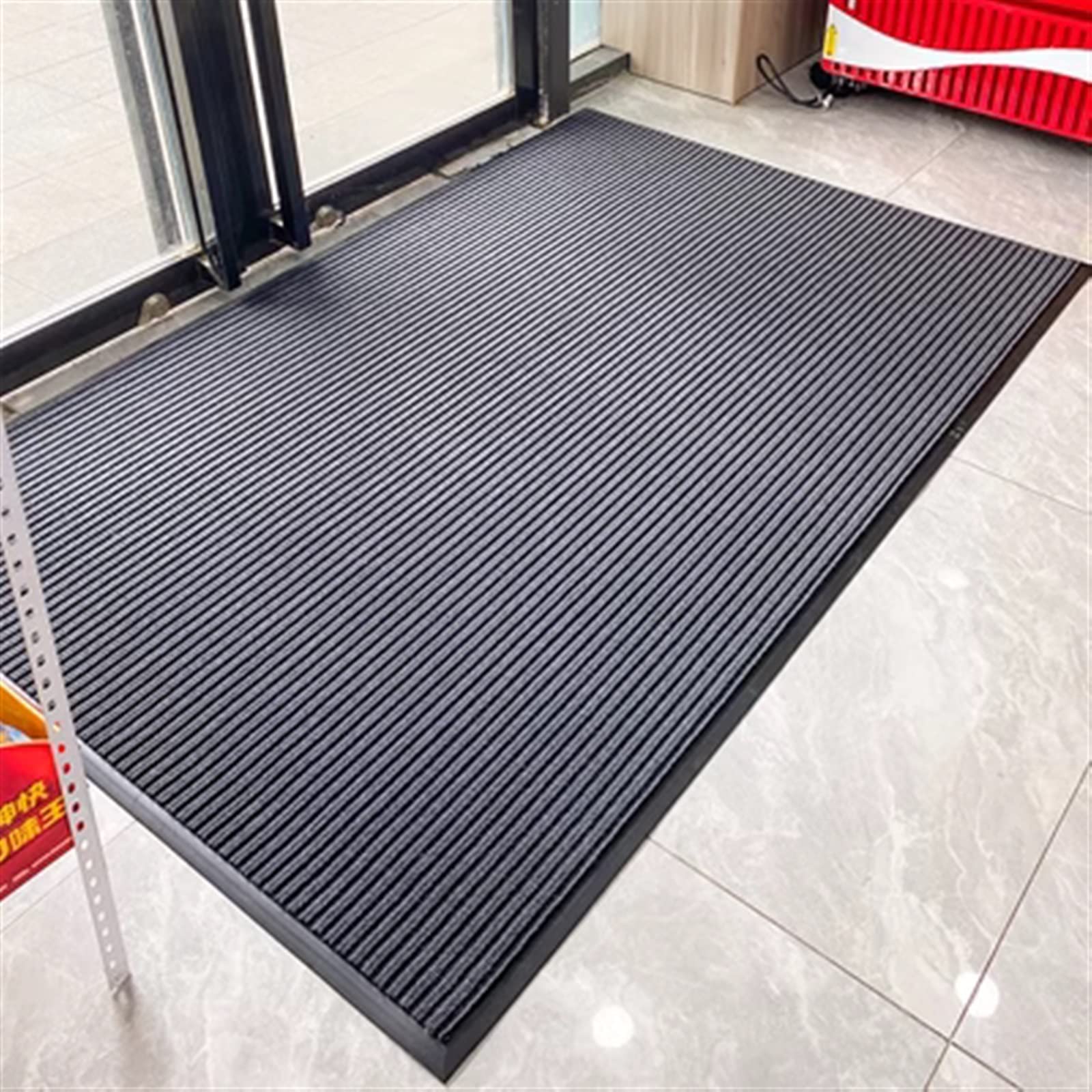 Alfombra de bienvenida al aire libre, entrada al hogar Puerta de entrada exterior Puerta de entrada comercial Alfombra Alfombra raspadora de zapatos, Resistir la suciedad Lavable Felpudos Intdoor ( Co