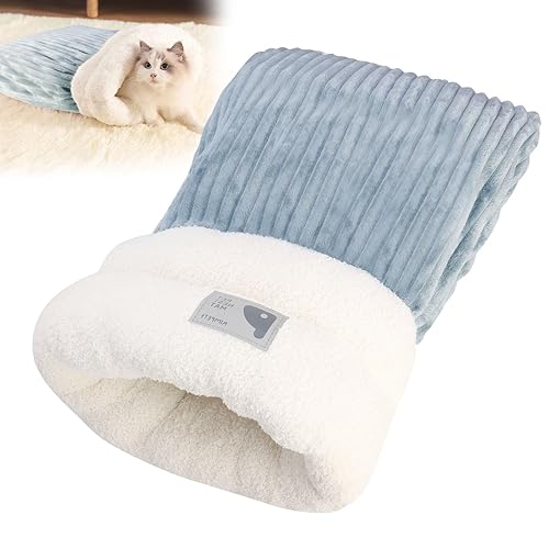 Cat Sleeping Bag, Cat Sleeping Bag for Indoor Cats, Soft
