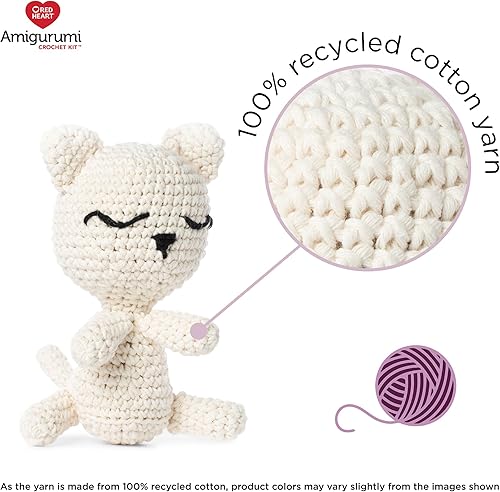 Miniatura 4 de Red Heart Amigurumi Nugget The Kitten Kit