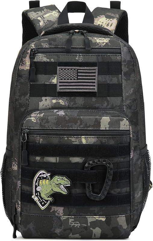 Kids Tactical Backpack Army Molle Bookbag Military Boys Backpack | for School, Outdoor, Camping