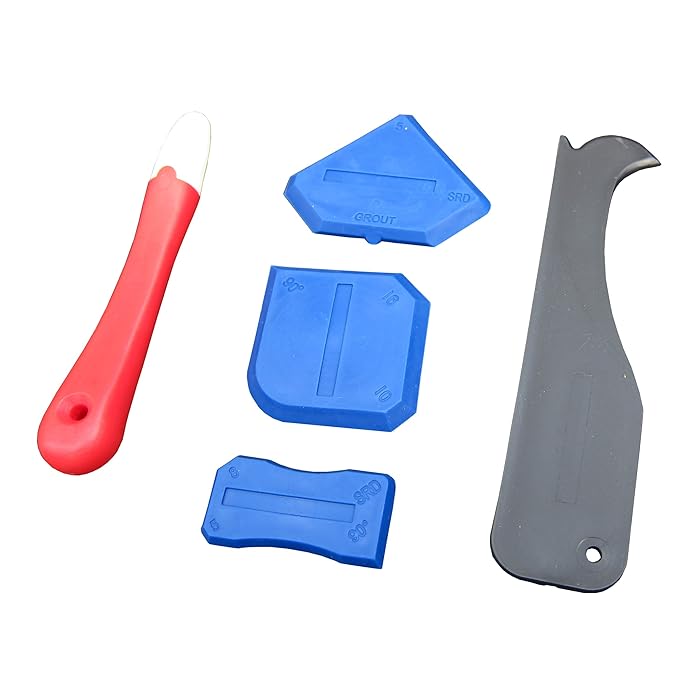 Buy Caulking Grouting Tool Kit 5Piece, Sealant Grouting Spreading