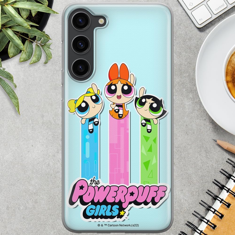 ERT GROUP Mobile Phone case for Samsung S23 Plus Original and Officially Licensed The Powerpuff Girls Pattern The Powerpuff Girls 030 adapted to The Shape of The Mobile Phone, case Made of TPU