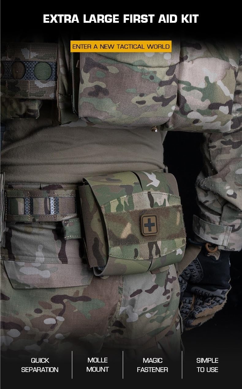 Tácticas. Micro Y Específicos del Campo. Trauma. El IFAK Bolsa Pequeña Equipo De Primeros Auxilios, Utilidad El Ifak El Organizador Detiene El Andamio Herramienta