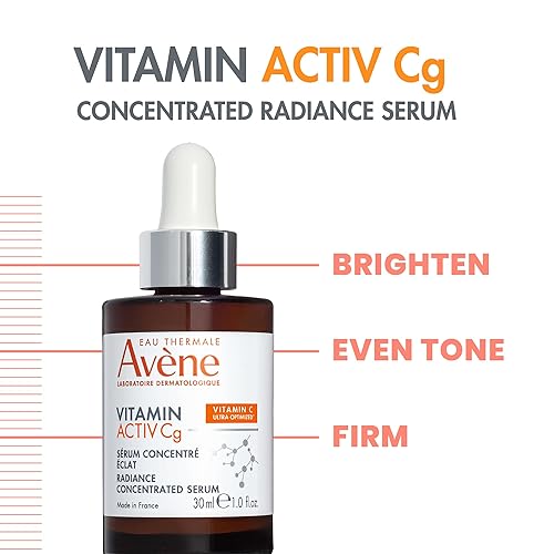 Miniatura 2 de Avène Vitamin Activ Cg Radiance - Suero concentrado, suero de vitamina C que aumenta el resplandor, alimentado por vitamina Cg + niacinamida +