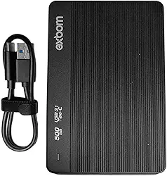 HD Portátil 500GB Compatível com Windows e Mac com Tecnologia USB-C Disco Rígido Externo 500GB Transferência Rápida Backup Externo Portátil com Leitura e Gravação Rápida