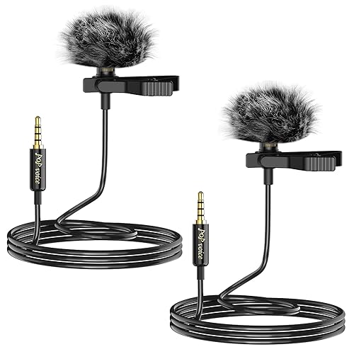 Lavalier Mics - 2 pcs