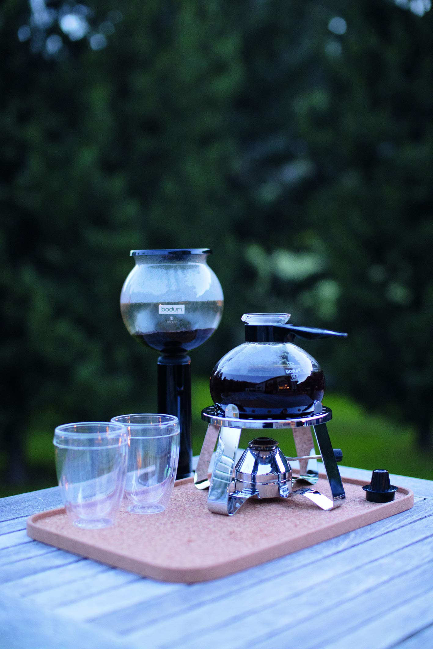 Bodum PEBO 1.0l - Glastrichter mit Gummidichtung