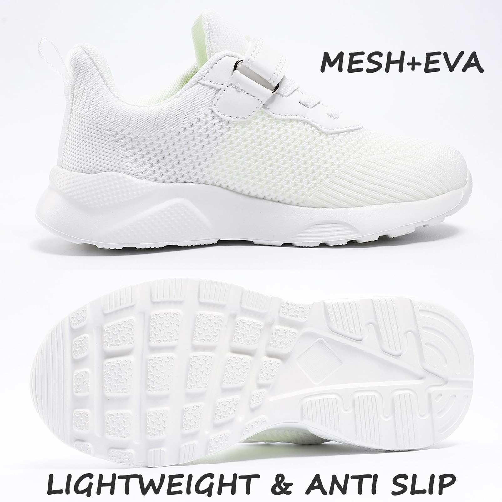 Zapatillas Deportivas Unisex Niños Zapatos de Correr Antideslizante Ligeras Transpirables