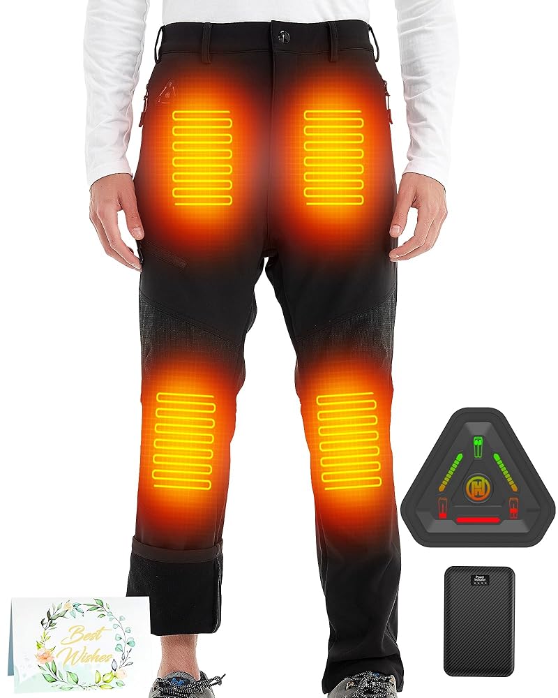 新品　1piu1uguale3TUCK PANTS HEATENERGY Amazon.com: HEITEGTAK Men Heated Pants - Soft Shell Electric