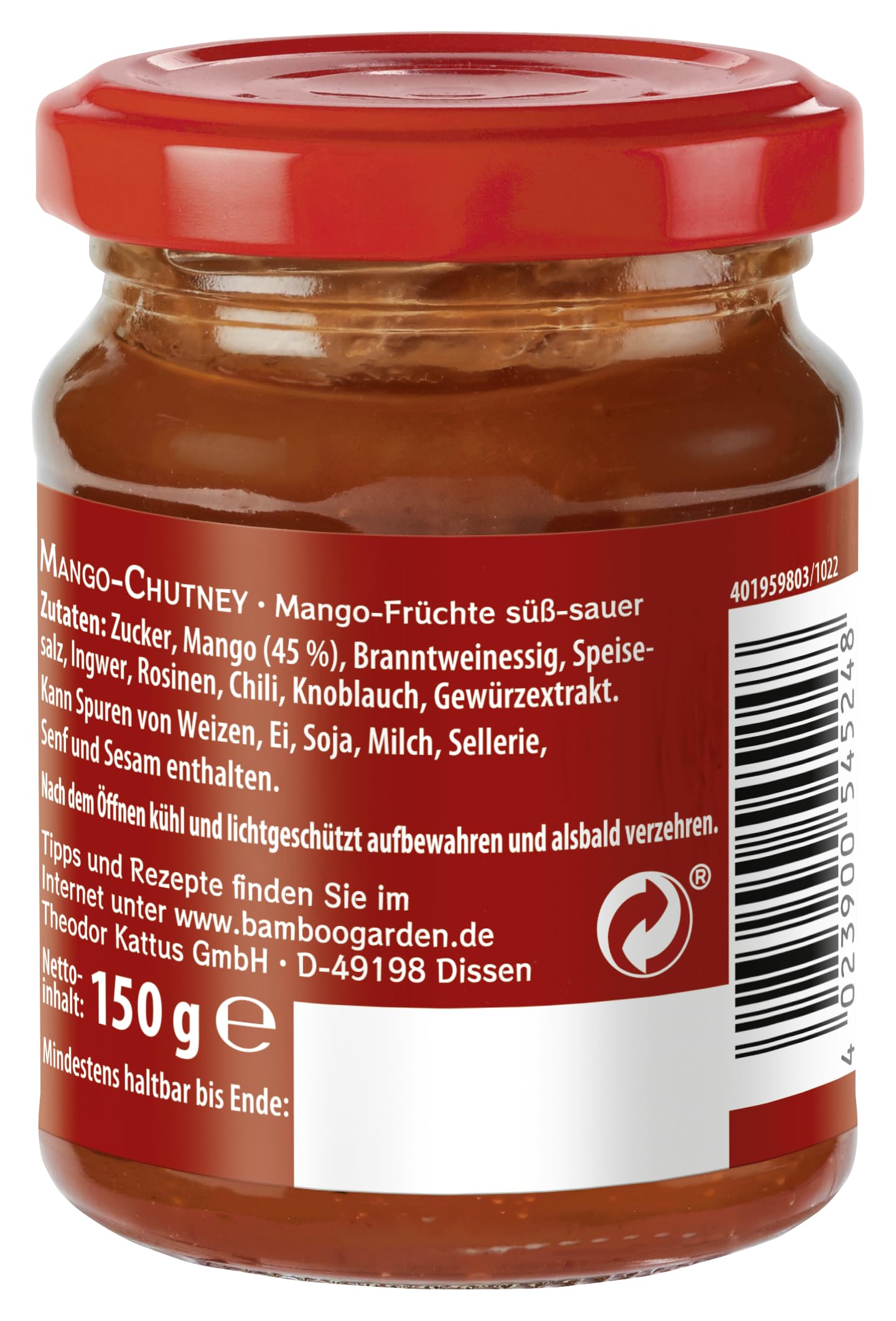 Mango Chutney | Fruchtig-scharfe Sauce