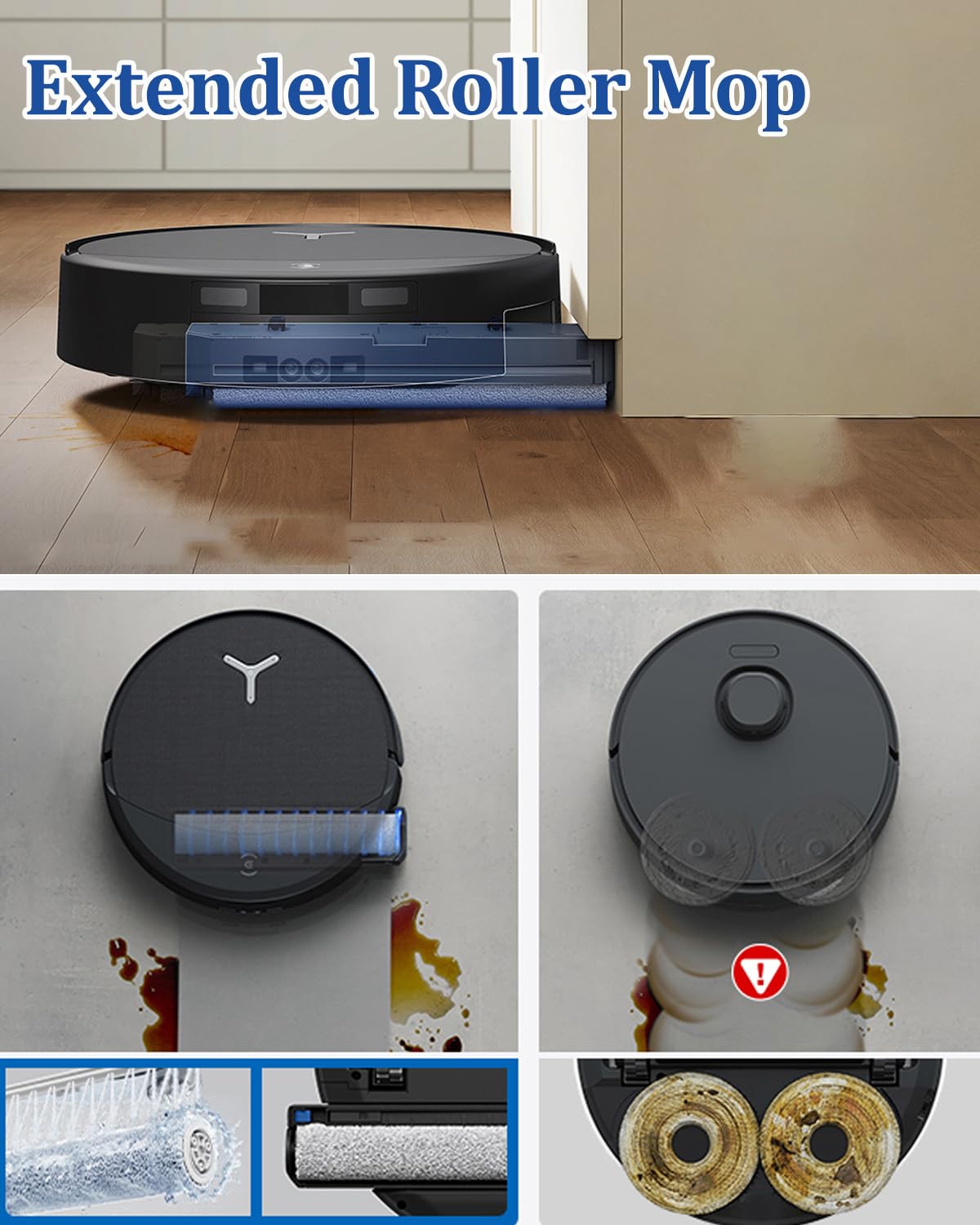 Chuancheng 22 szt. T90 Omni części zamienne do odkurzacza ECOVACS DEEBOT T90 Omni/T90 PRO Omni, 1 szczotka główna, 8 szczotek bocznych, 4 filtry, 1 wałek do mopa, 6 worków na kurz, 1 śrubokręt, 1