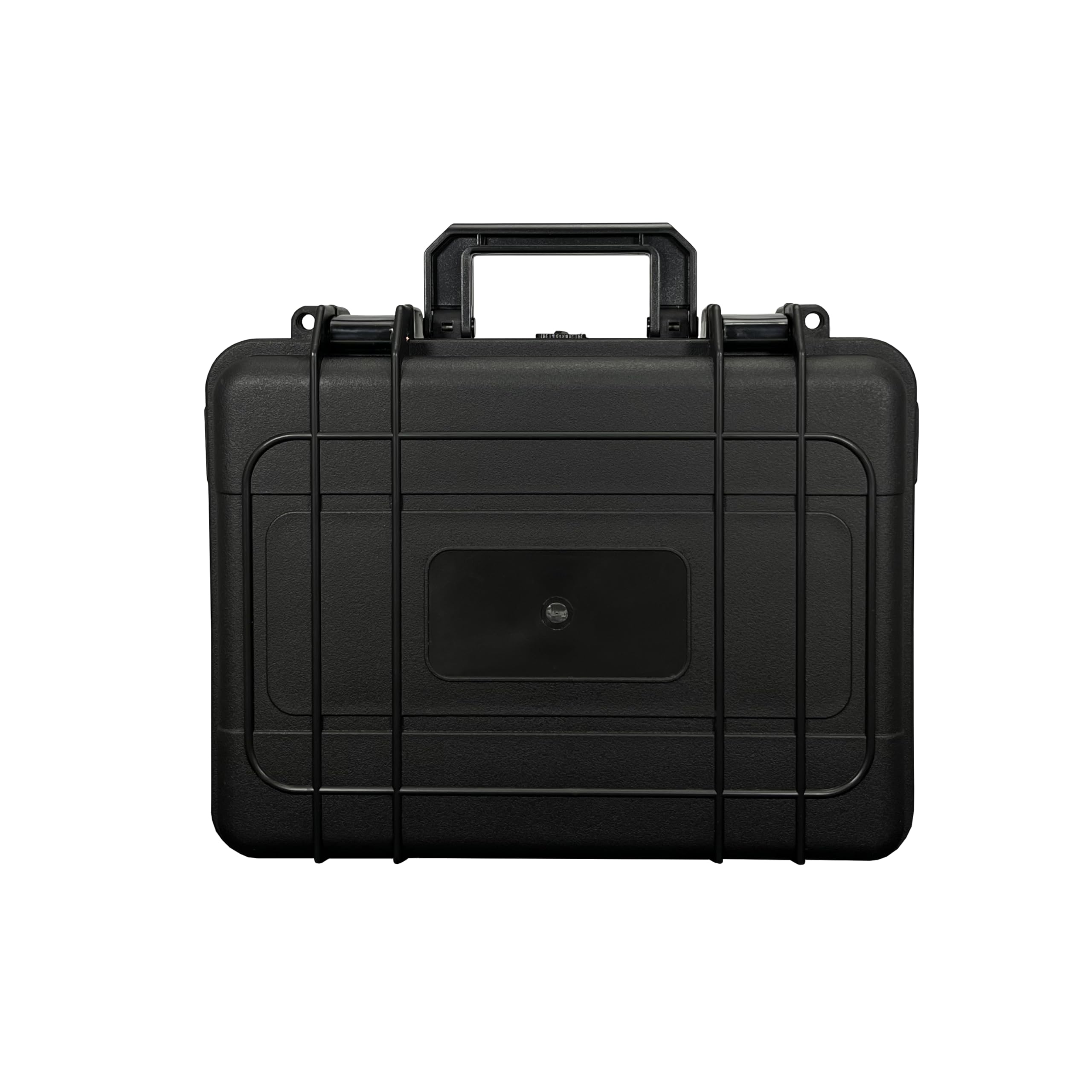 MR Maestro Relojero - Caja de Almacenamiento de Relojes Resistente al Agua y Golpes | 6 Compartimentos Acolchados | Válvula de Alivio Barométrica, Negro, Para 6 Relojes, PVC Alto Grado