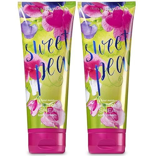 Bath and Body Works - Crema para el cuerpo (24 horas de humedad), diseño de cerezo japonés, Paquete de 2