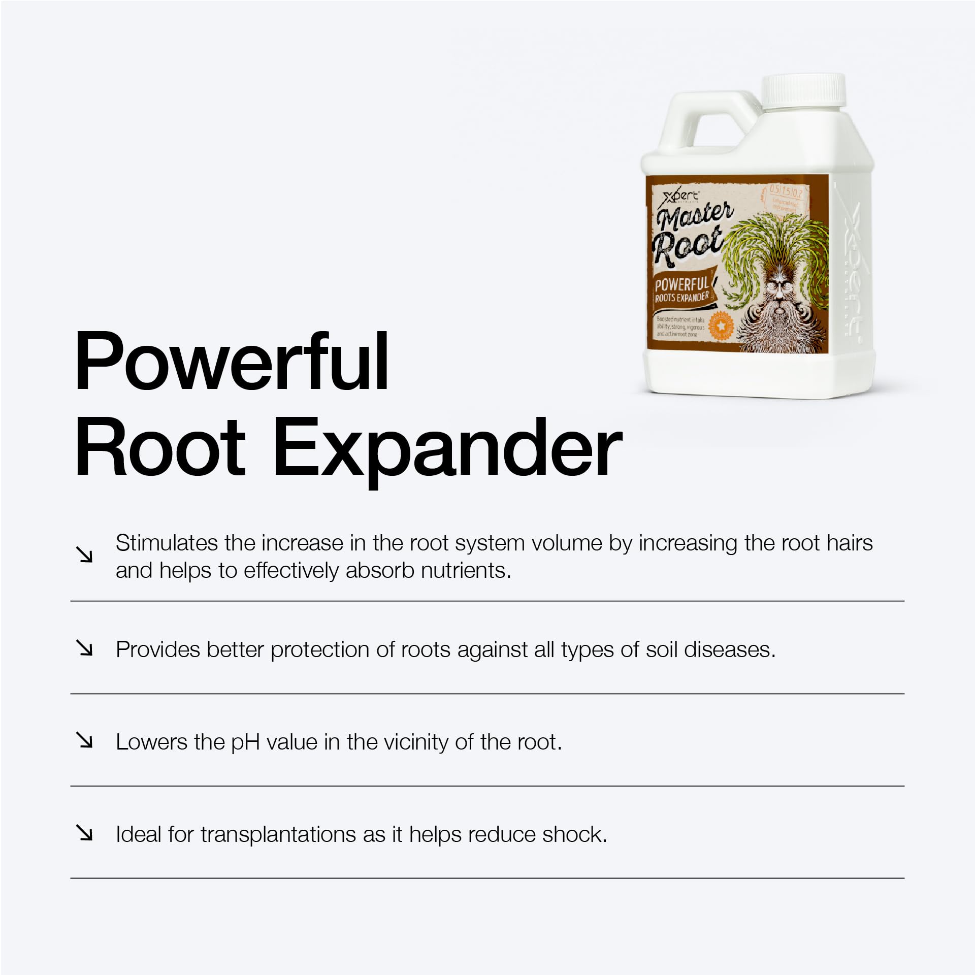 Master Root - Pokarm roślinny Wzmacniacz korzeni Stymulator korzeni dla roślin (250ML)