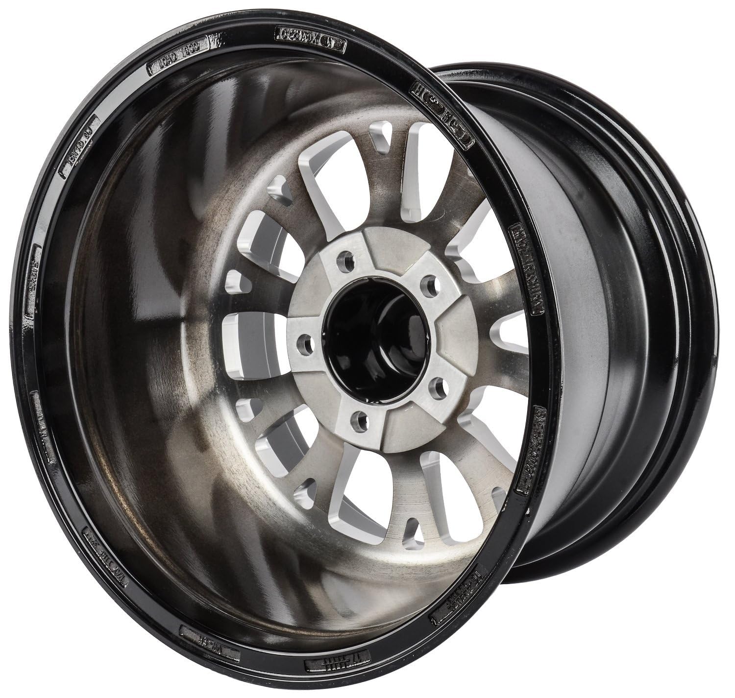 SSR Spike Wheel [Size: 15 x 10] Gloss Black | SSR Spike Wheel Gloss Black for mounting the tire and supporting vehicle movement; cast aluminum and aluminum construction product thumbnail 5