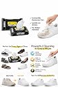 Shoe Cleaning Wipes (160 Wipes) Sneaker Cleaner Wipes for White Shoes | Quick Shoe Cleaner for Leather, Canvas & Sports Shoes | Portable Shoe Cleaner Wipes Pack of 2 × 80 gallery image