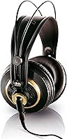 AKG K240 Studio Professional Semi-Open Over-Ear Headphones for Mixing, Mastering & Hi-Fi Listening