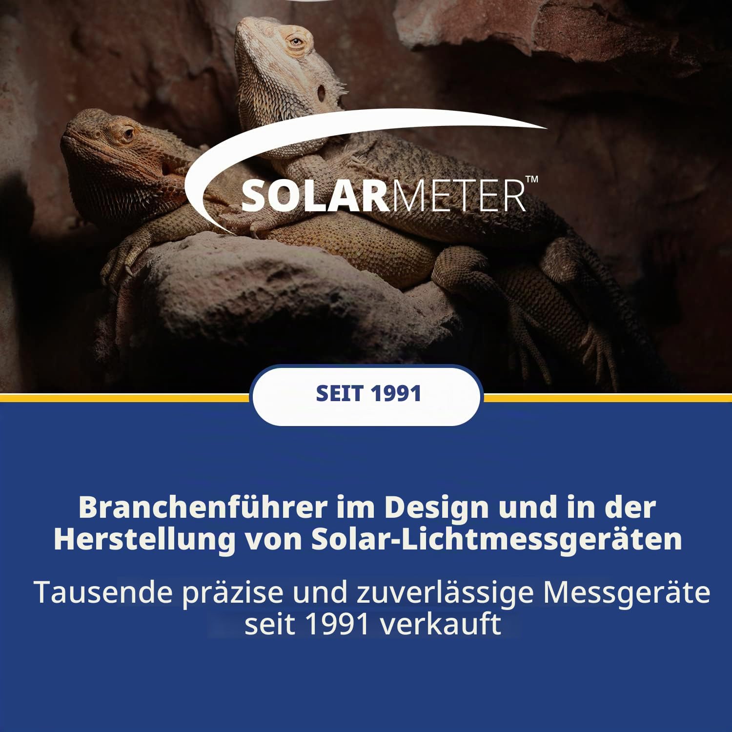 Solarmeter UV-Index-Messgerät für Reptilien, Modell 6.5R, ABS-Polymer, schwarz
