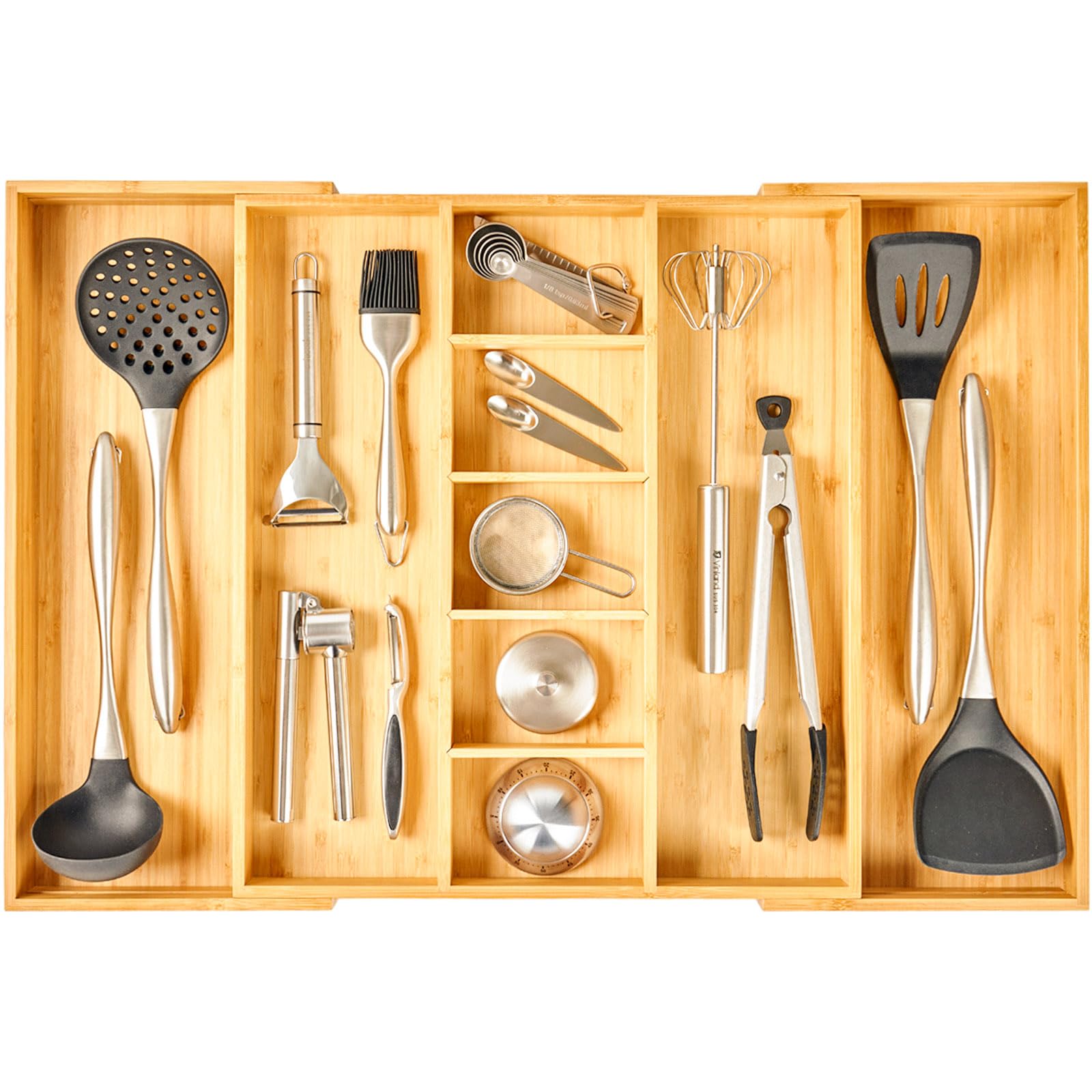Extra Large Silverware Drawer Organizer: Maximize Space Effortlessly