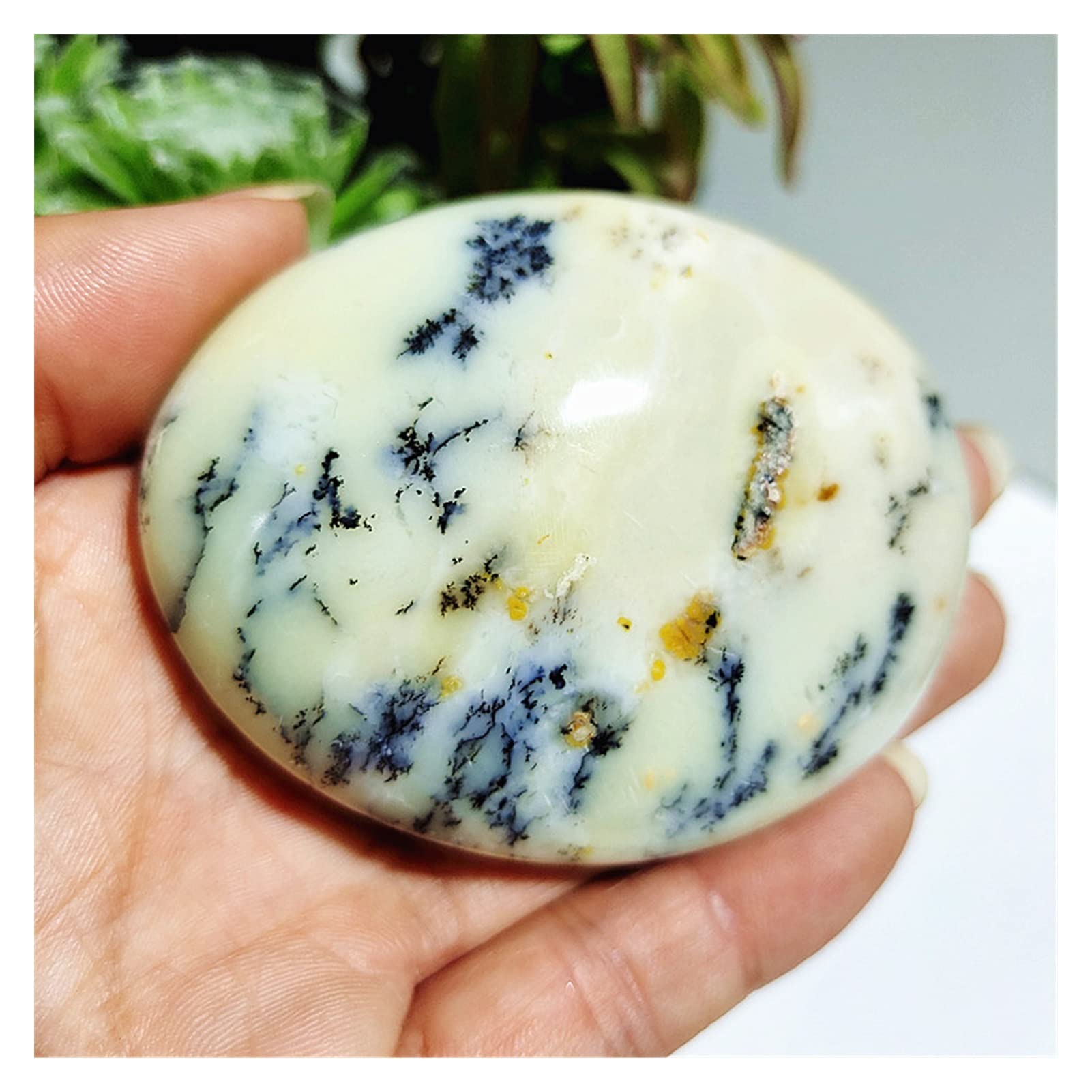 Piedra árbol de ópalo dendrítico JCAKES para eliminar el estrés y equilibrar la energía del hogar