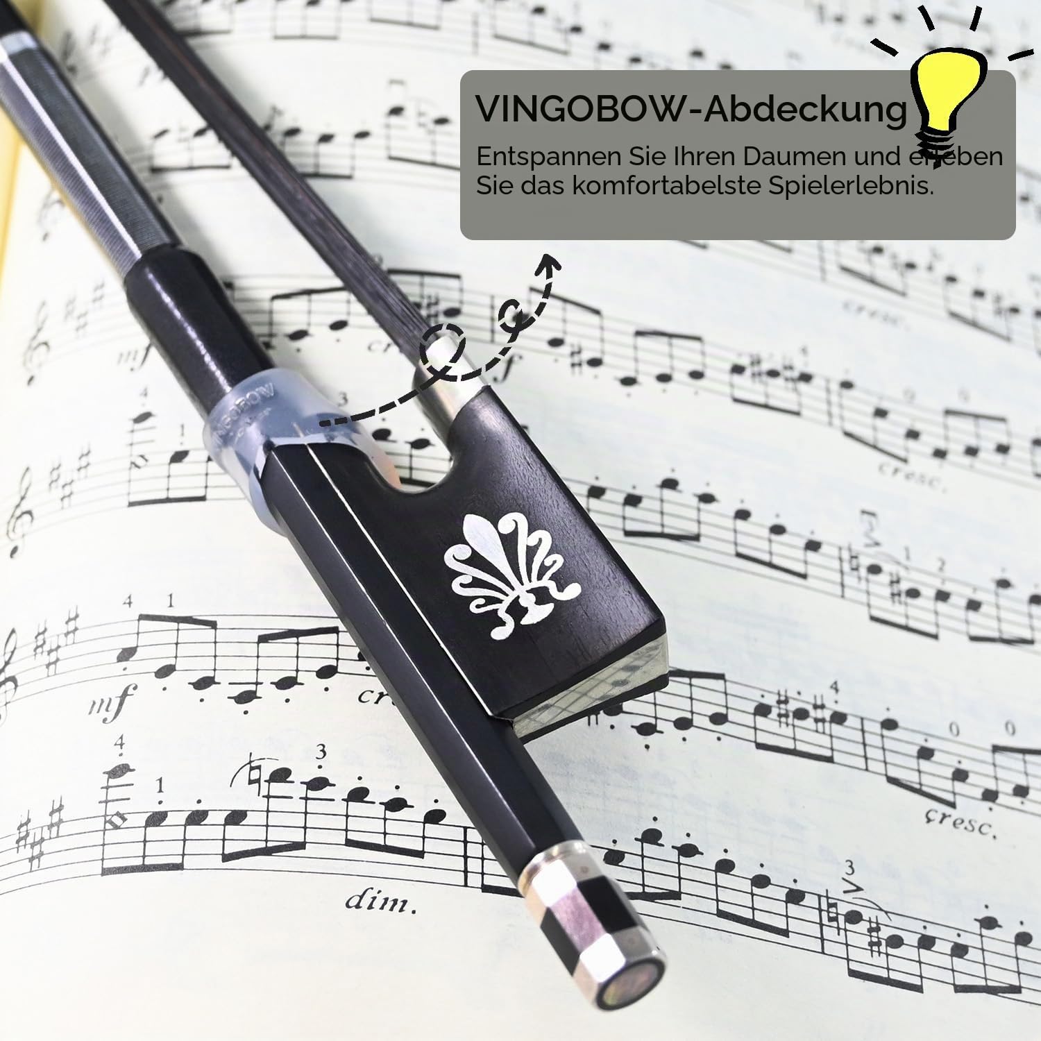 Geigenbogen Violine Geigen bogen Aus Carbonfaser Carbon Bow Zertifizierte Leistung Cool aussehender lauter und wilder Ton 4/4