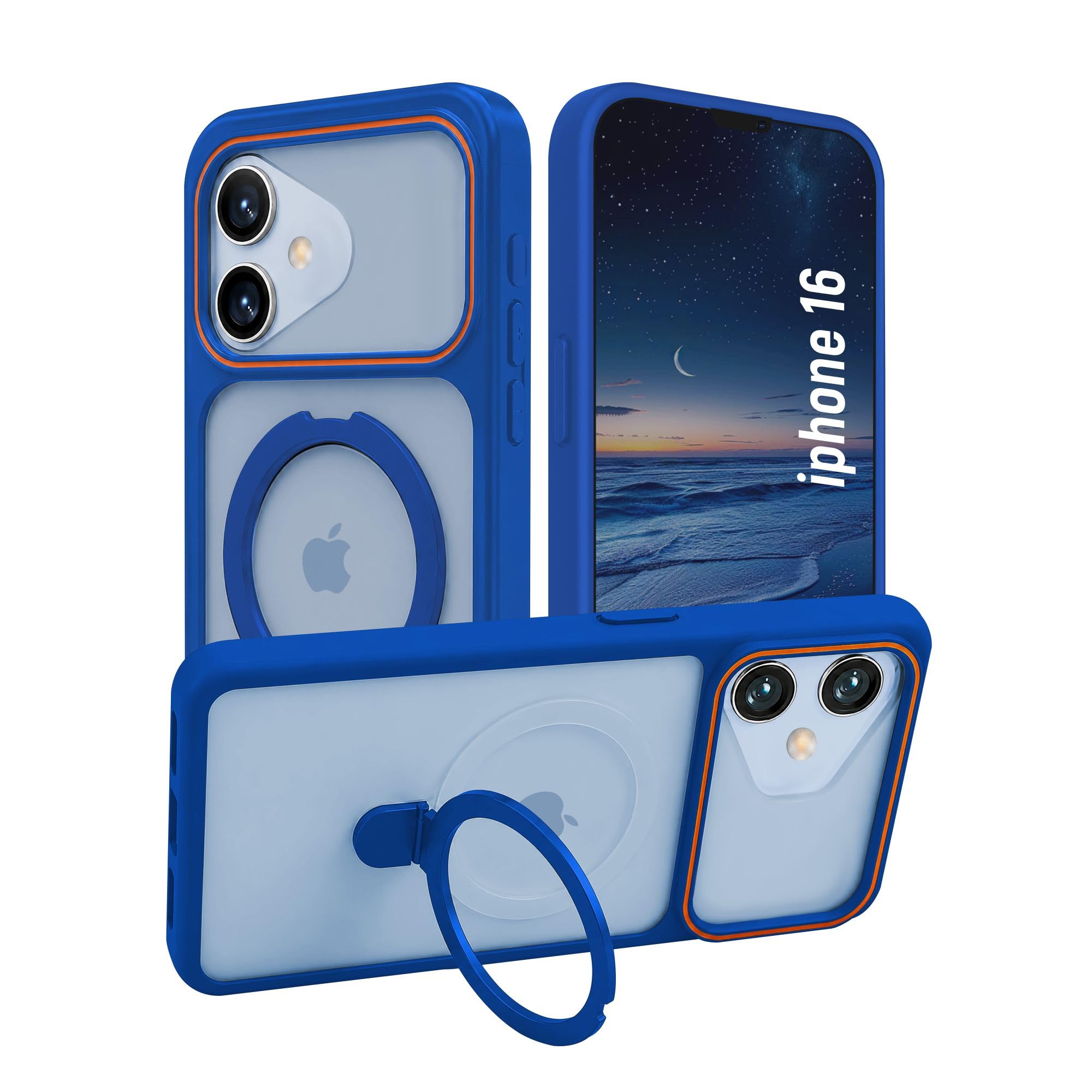 AIBEX Magnetic Compatible for Apple iPhone 18 Pro/Apple iPhone 17 Pro– Slim Protective Back Cover with Camera Lens Protection, Strong Magnetic Support, Anti-Slip Grip, Military Grade (Grey) — Amazon image 28