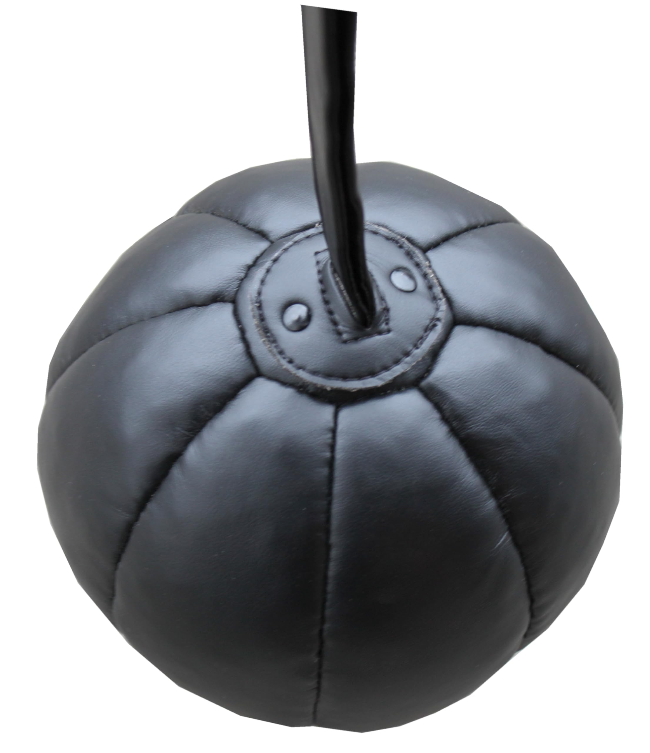Lisaro Schleuderball aus PU-Leder, Size 1000 gram, Farbe Schwarz, Durchmesser Ca. 18-20 cm.